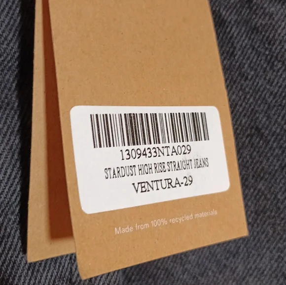 Reformation Stardust High Rise Straight Jeans in Ventura Size 29 New NWT - Picture 4 of 9